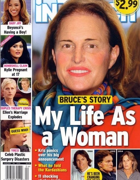 Bruce Jenner Photoshopped With Makeup