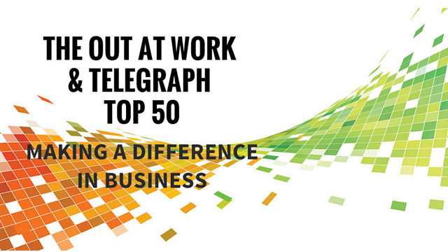 Out at Work Top 50 & The Telegraph