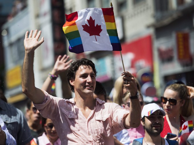 Justin Trudeau gender-neutral cards