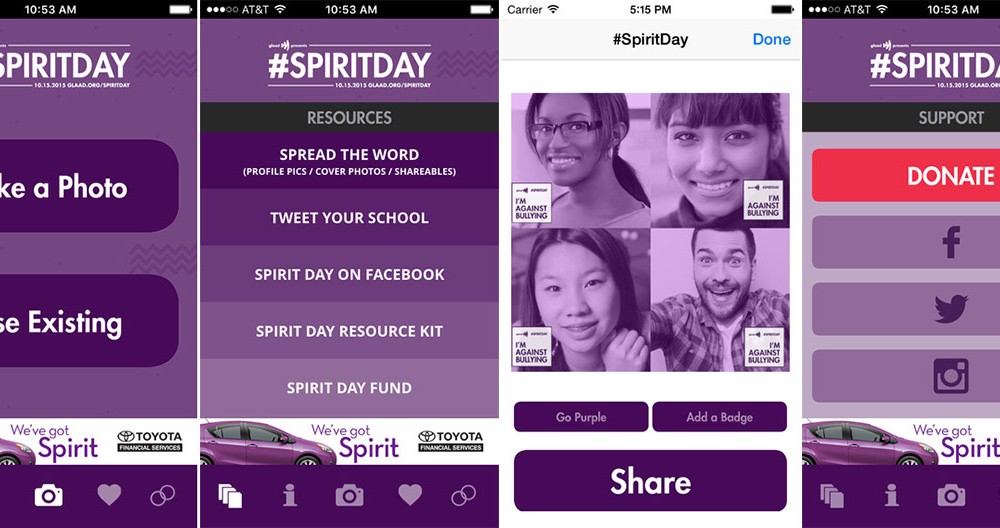 GLAAD Spirit Day App