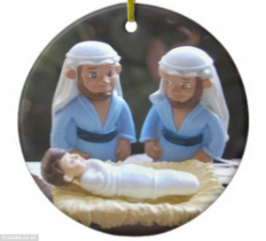 gay nativity christmas decorations