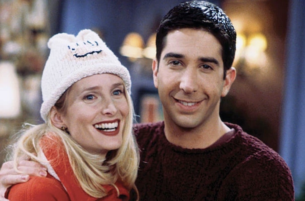 Image of Carol and Ross from Friends.