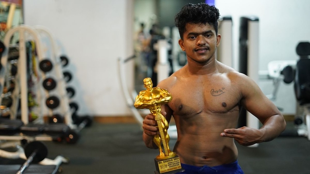 Image of Praveen Nath, India's first transman bodybuilder
