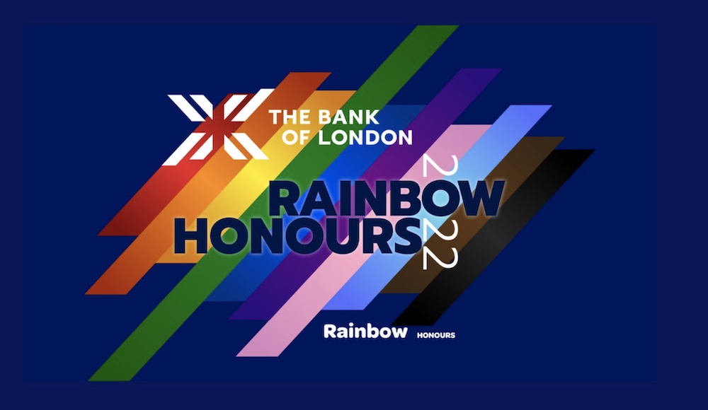 Logo of the Bank of London Rainbow Honours