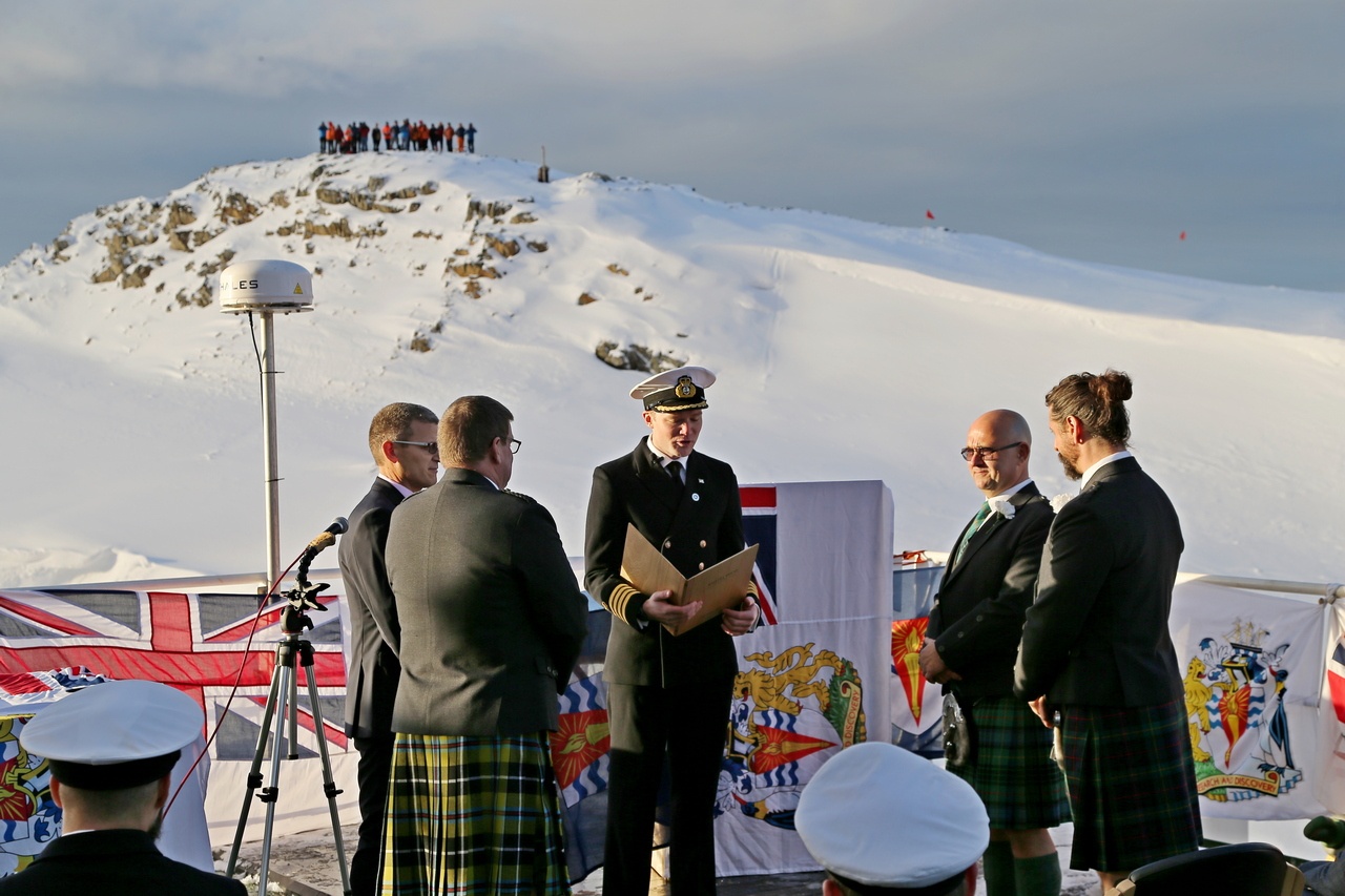 First same-sex wedding in the British Antarctic Territory