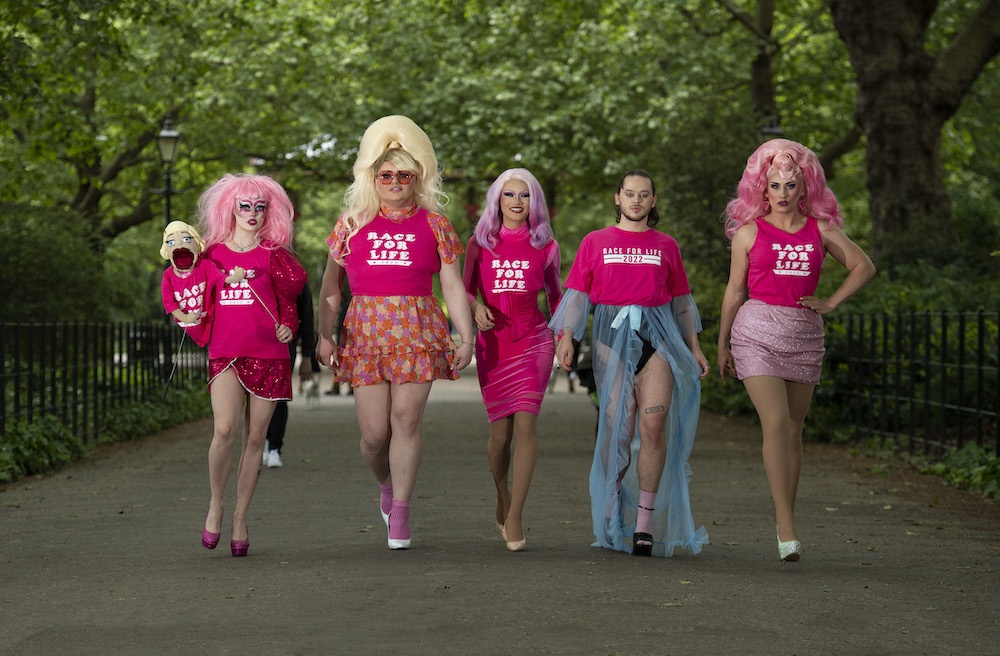 Drag queens join Race for Life