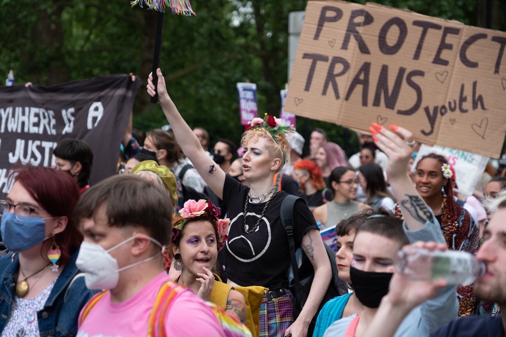 A demo for better trans healthcare